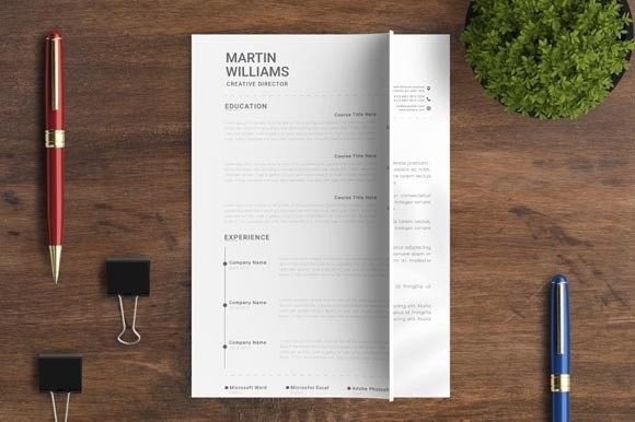A Minimalist Resume and Cover Letter Template to Land Your Dream Job