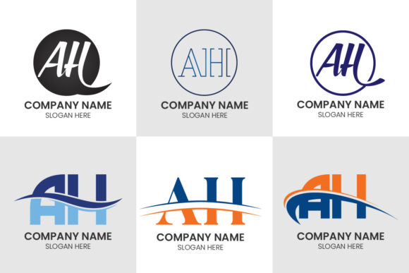 AH Initial Monogram: A Designer's Guide to This Versatile Logo Template