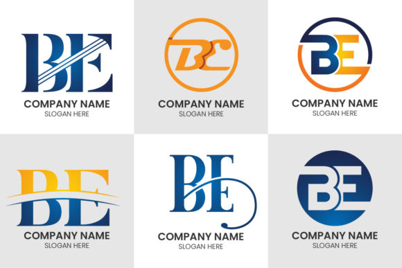 Designing a Brand: The Versatile B E Monogram Template