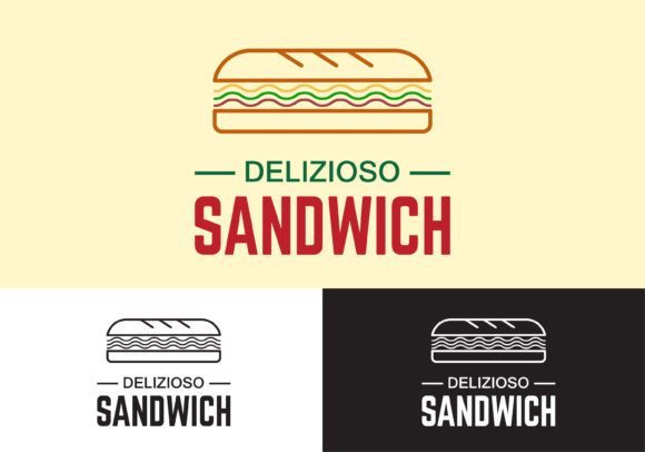 Designing a Mobile Brand: The Sandwich Food Truck Logo Package