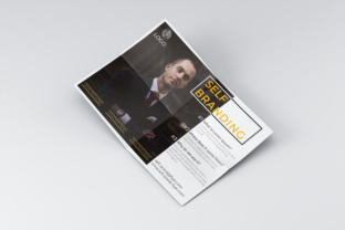 Modern Branding Flyer Template: Minimalist Professional Design