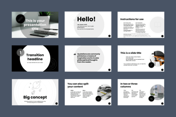 Pinnata: A School Presentation Template for Any Project