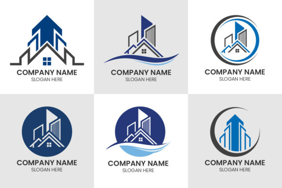Real Estate House or Home Logo Set: Your Complete Branding Toolkit