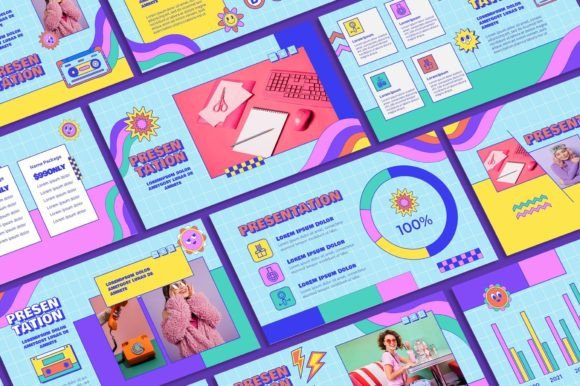 Retro Colorful Powerpoint Template: A Designer's Guide