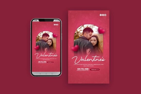 Romantic Instagram Story Templates: Your Valentine's Day Design Guide