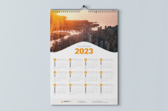 Streamline Your Year with the Ultimate One-Page Wall Calendar 2023